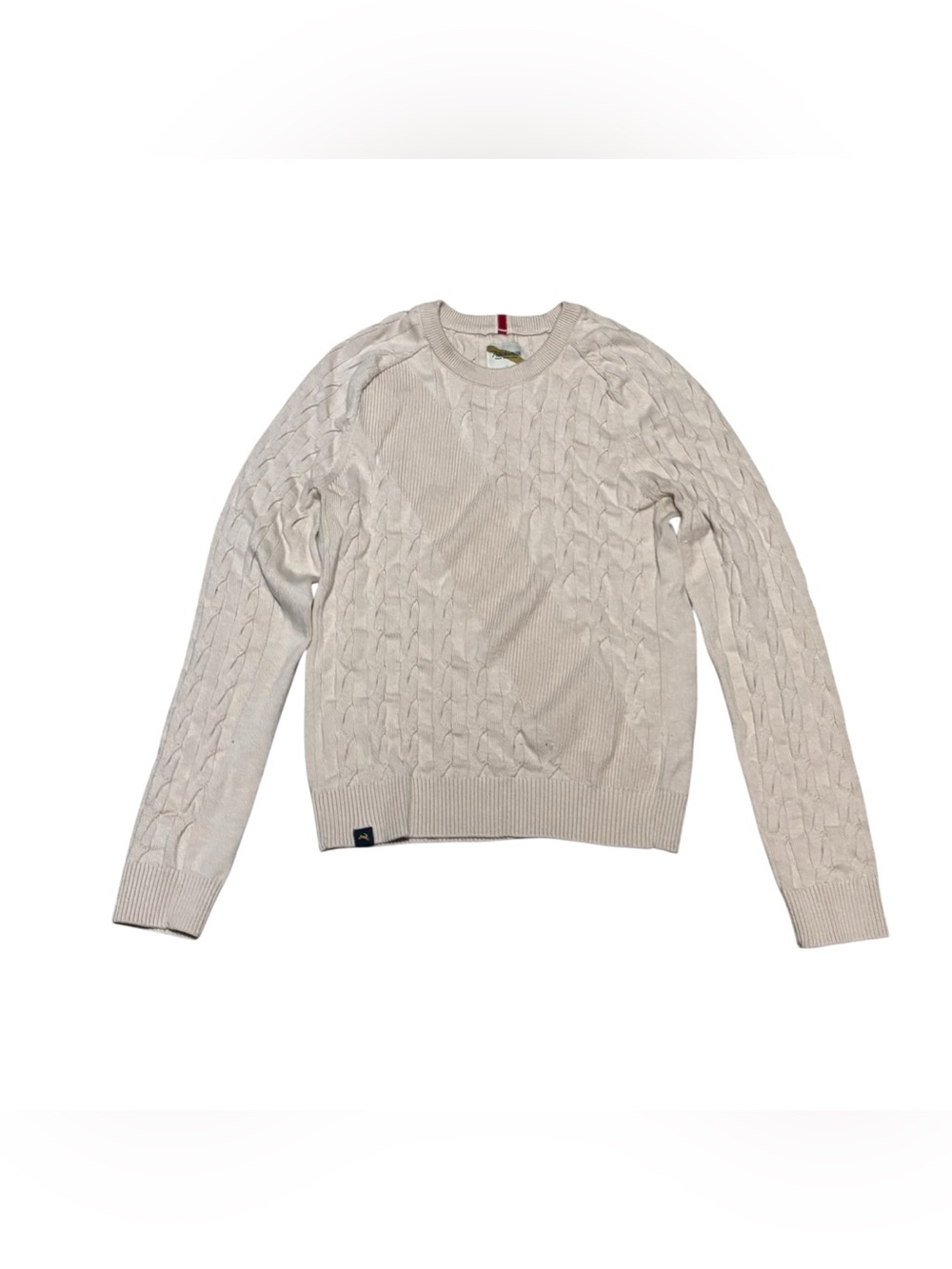 Tracksmith Prospect Merino Wool Blend Sweater Women’s Size X-Small In Cream - Picture 3 of 9